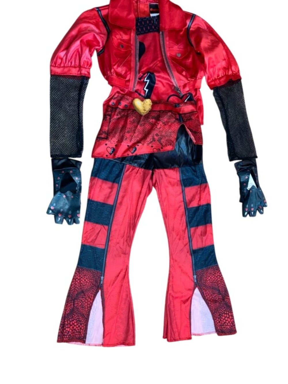 Descendants Red Costume, Official Disney Descendants The Rise of Red - Size: 4/6 - Picture 2 of 12